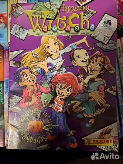 Witch журнал для наклеек Panini