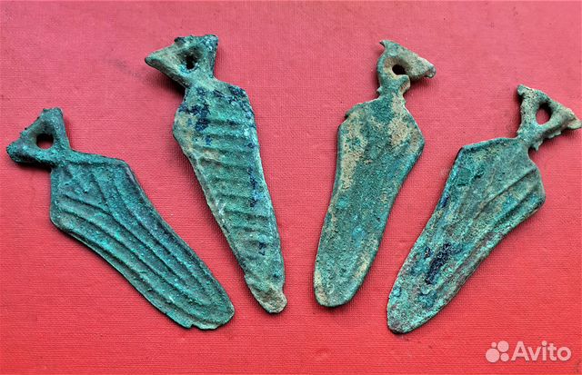 Амулет оберег привеска кинжал V - VII век до н.э