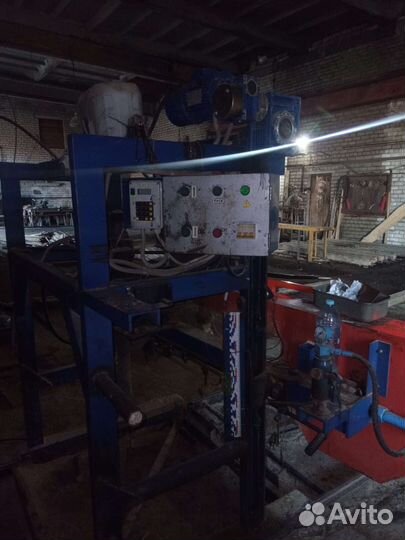 Ленточная пилорама двигатель 11кв с цифровой лине