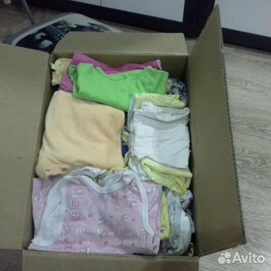 Вещи мужские коробка