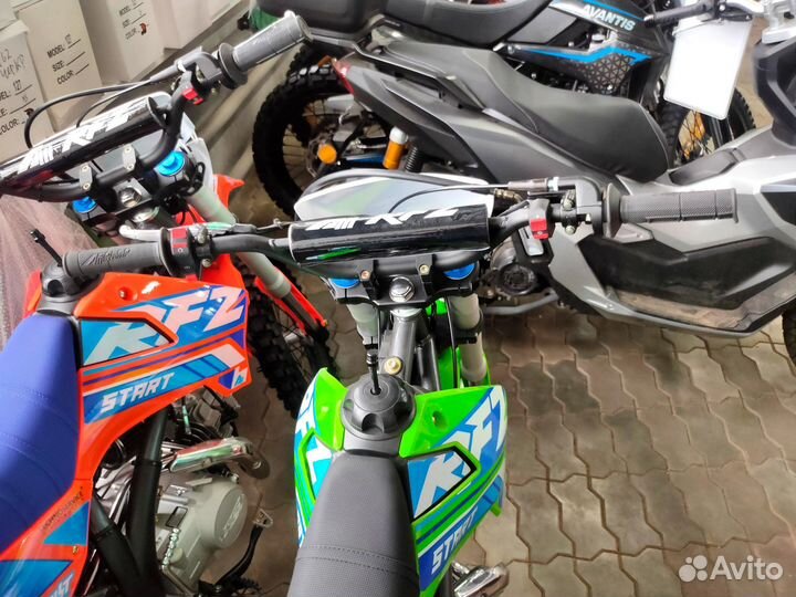 Pitbike Apollo RFZ Start 125LE: Мощность и надежность для подростков, надежная сборка