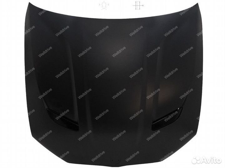 Капот BMW 5 G30 G31 стиль M5 CS под покраску