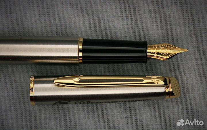 Ручка перьевая Waterman с логотипом рса