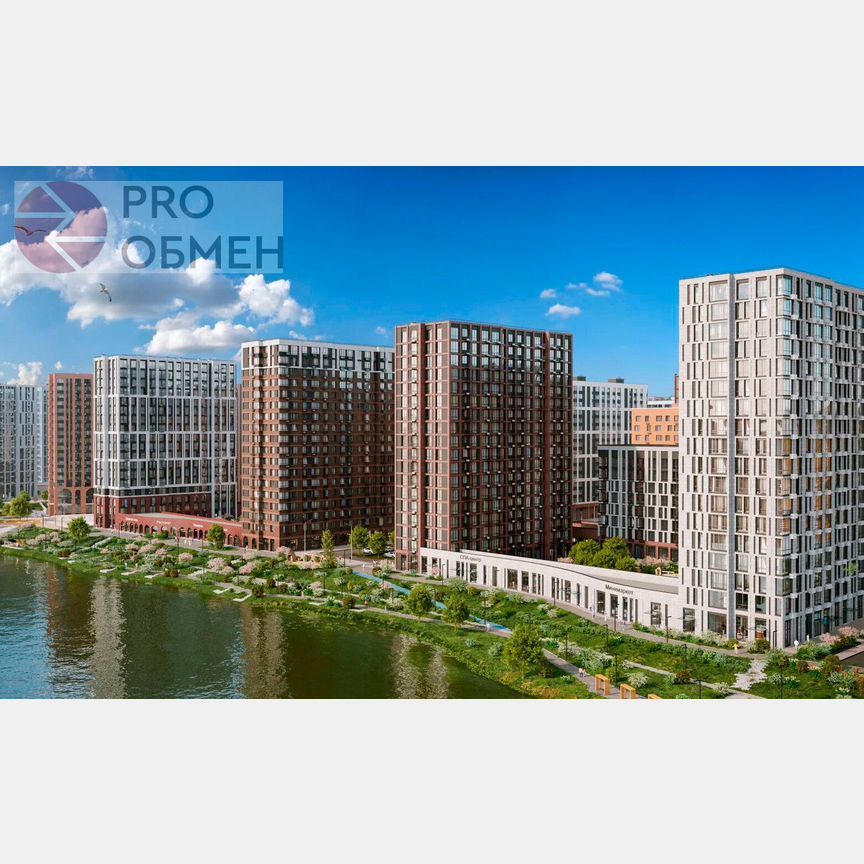 3-к. квартира, 53,6 м², 4/15 эт.