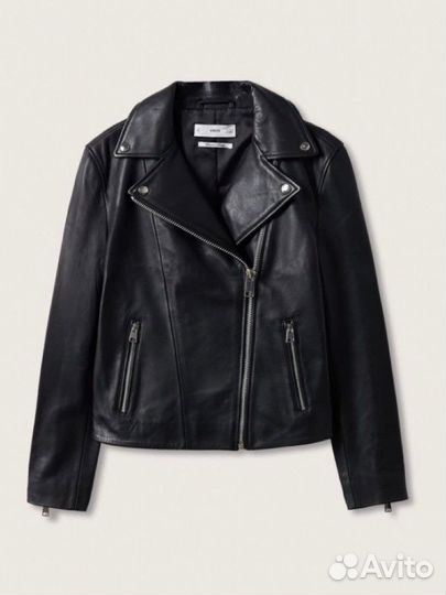 Кожаная куртка Косуха mango