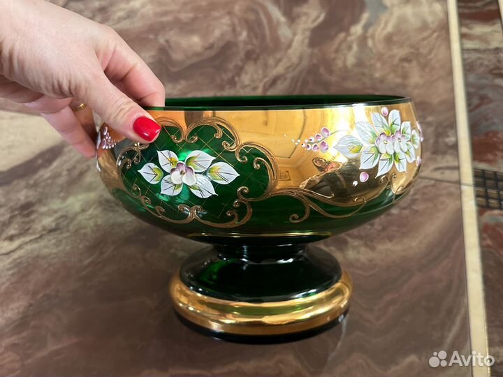 Ваза для фруктов стекло