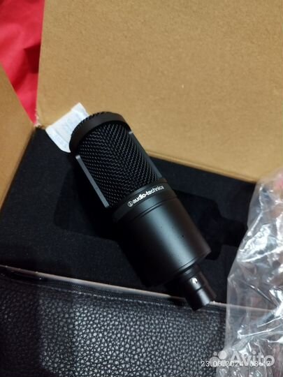 Audio-Technica AT2020 новый студийный микрофон