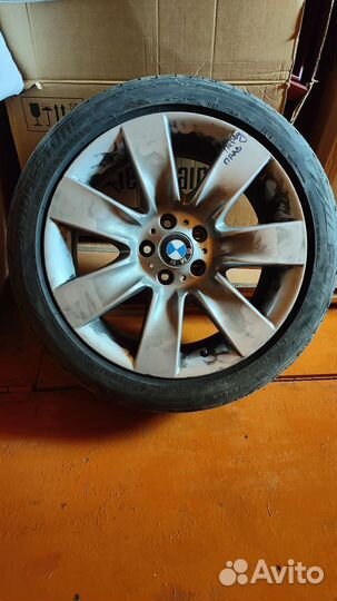 Диски bmw r19 251 стиль разноширокие с резиной