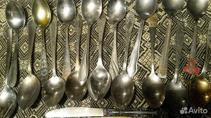 Большие столовые ложки СССР