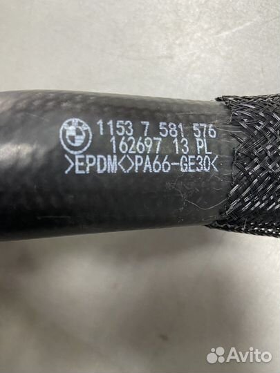 Патрубок турбины BMW 115375816576