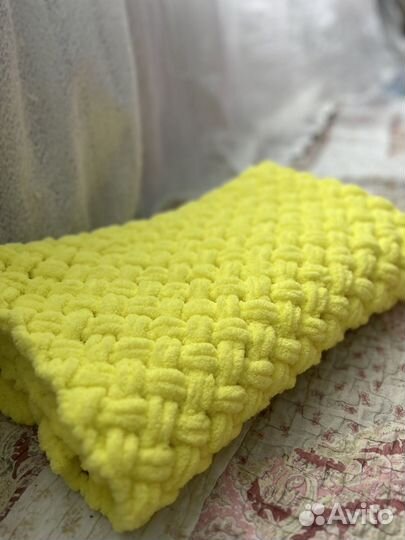 Плед детский плюшевый