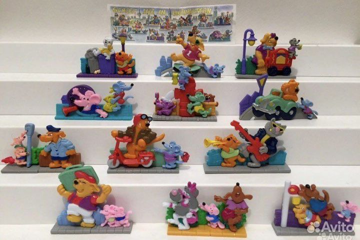 Киндеры игрушки пазлы стенки пингвины