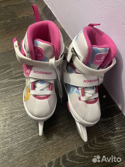 Коньки детские раздвижные