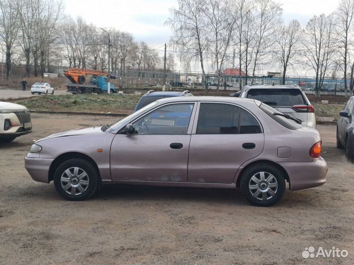 Hyundai Accent 1.3 МТ, 1997, 188 123 км