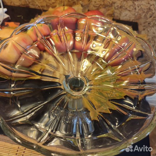 Фруктовница на ножке СССР