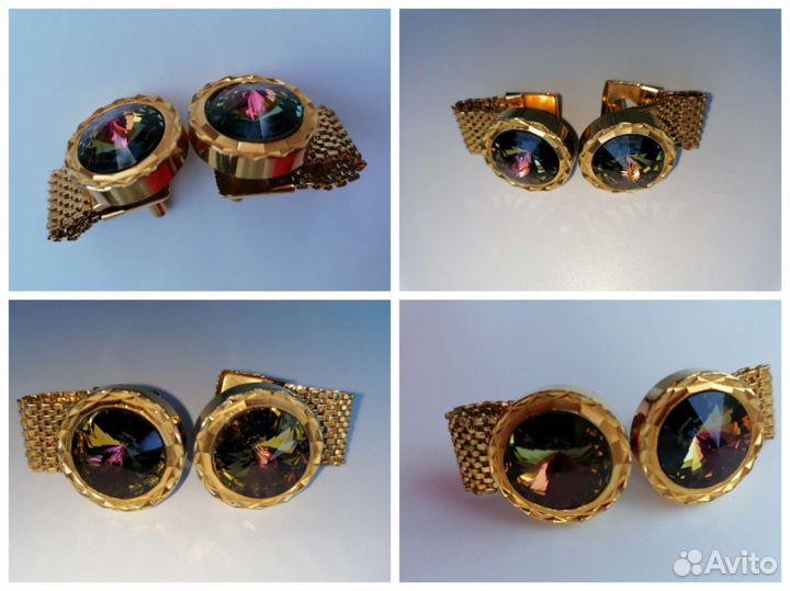 Запонки СССР Литва зажим для галстука