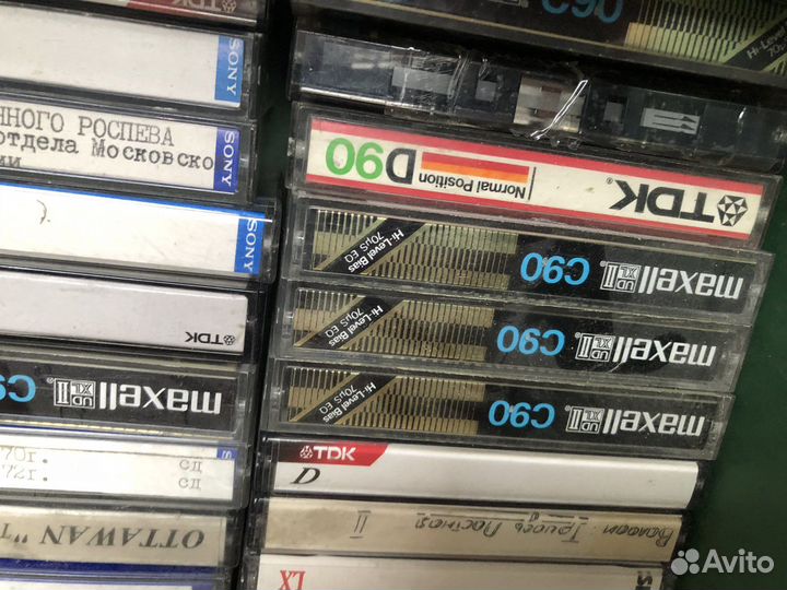 Аудиокассеты tdk d90