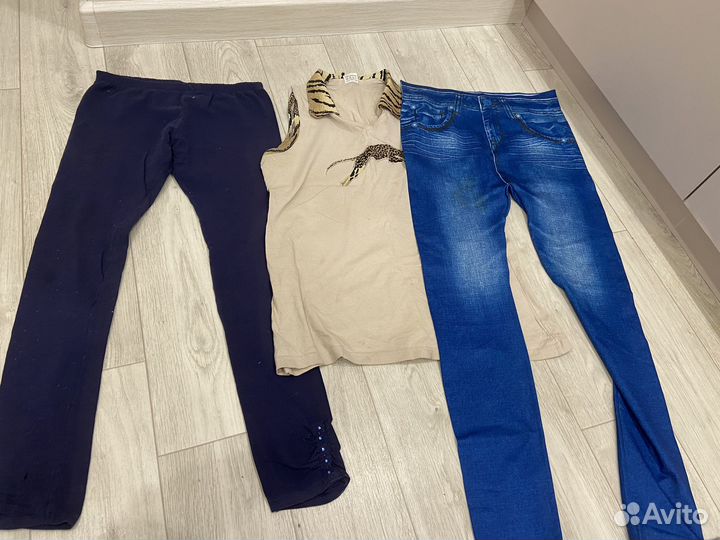 Женские вещи пакетом 42-48 размер 17шт