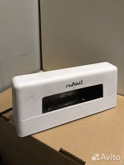 Лампа для ногтей компактная ruNail