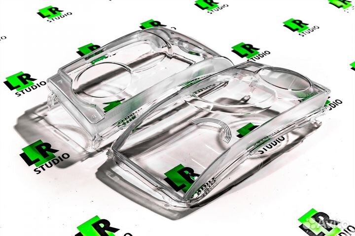 Стекло фары Range Rover Sport 2005-2009 комплект