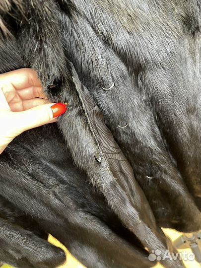 Шуба норковая 42 44 бу