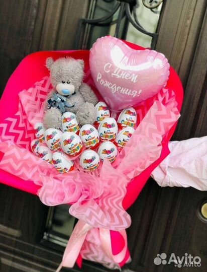 Букет из киндеров детский