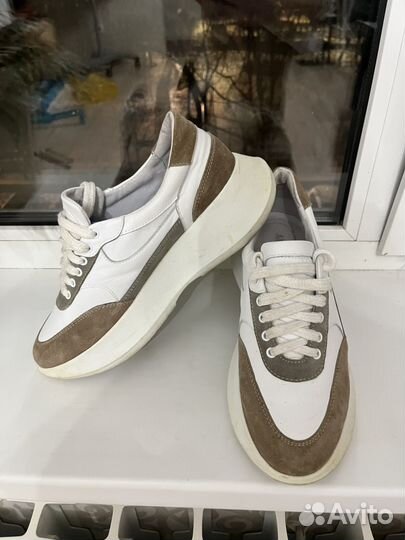 Кроссовки женские натуральная кожа