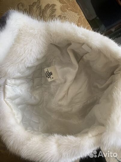 Шапка норковая женская