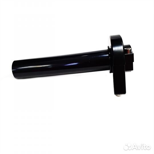 Ручка газа короткоходная черная