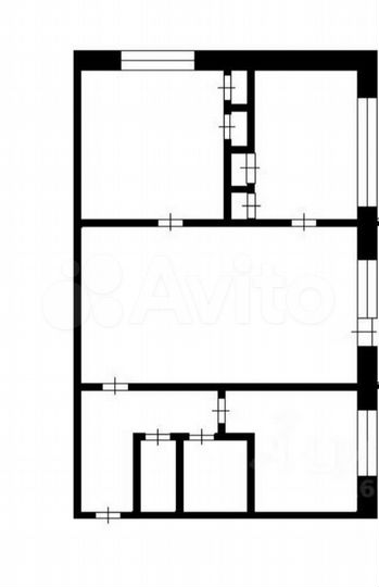 3-к. квартира, 46,1 м², 2/5 эт.