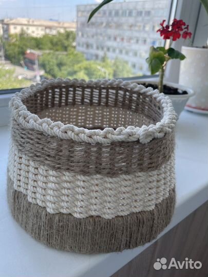 Макраме и изделия из джута