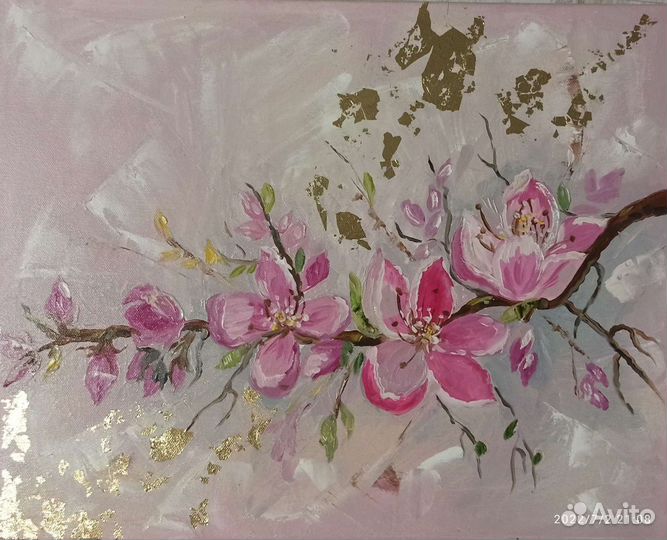 Картина маслом на холсте натюрморт