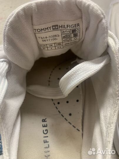 Кеды женские tommy hilfiger 37