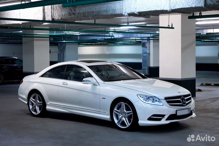 Передний бампер AMG mercedes CL class W216
