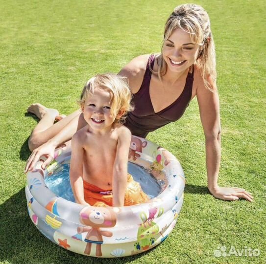 Детский надувной бассейн, от 1-3 лет, intex