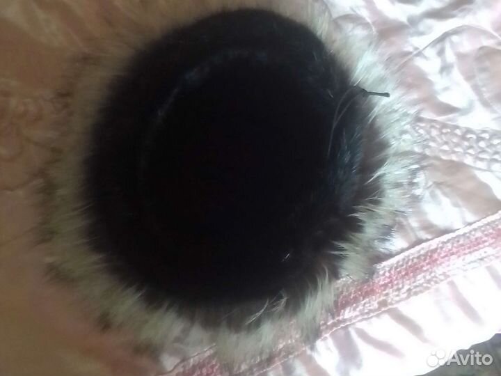 Шапка норковая женская