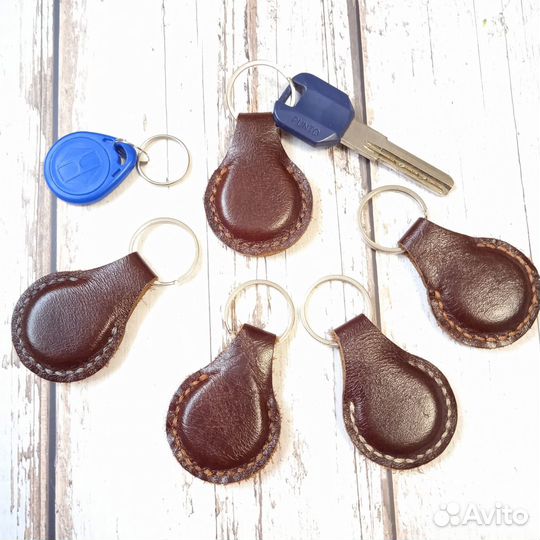 Ключи для домофона. Чехол из натуральной кожи
