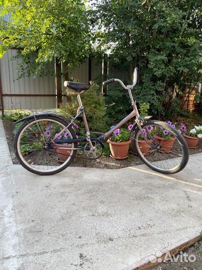 Велосипед салют складной