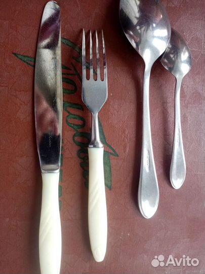 Столовый набор ложки и вилки СССР