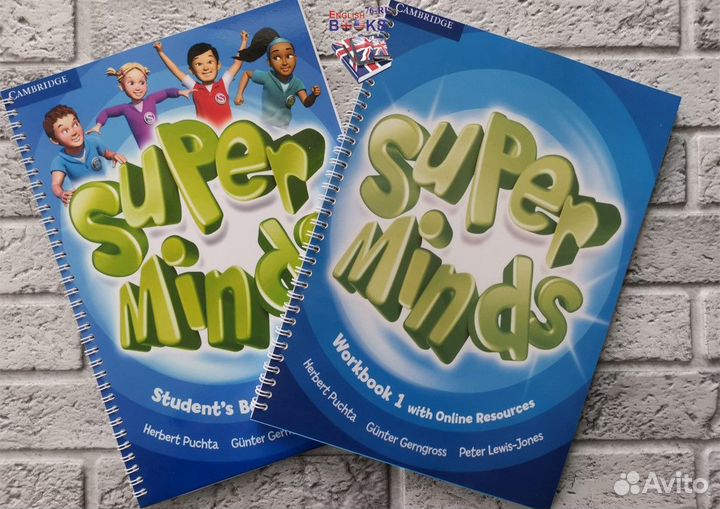 Super Minds 1,2,3,4,5,6, St Новый комплект