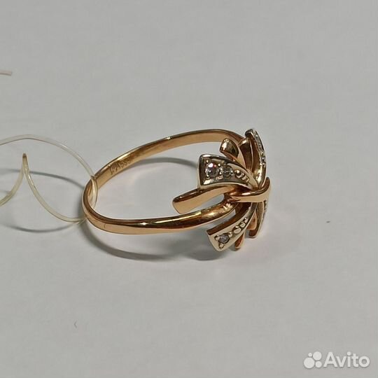Золото кольцо 585 пр 2,1 гр