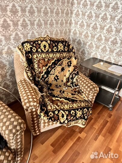 Диван с креслами комплект бу