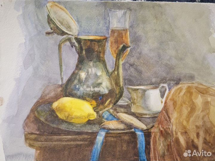 Этюды (акварель) студентам для дом.работ