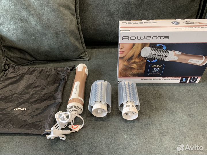 Фен щетка rowenta brush activ