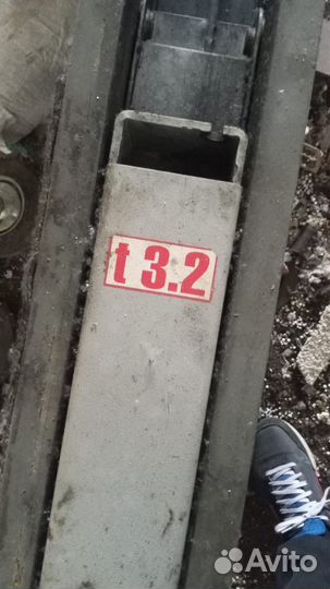 Автоподъемник гидравлический с тросом