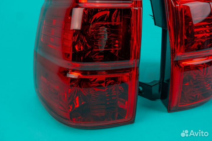 Стопы Land Cruiser Prado 120 2002-2009г Красные