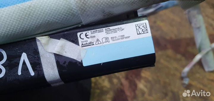 Подушка безопасности шторка левая Kia Sportage 20