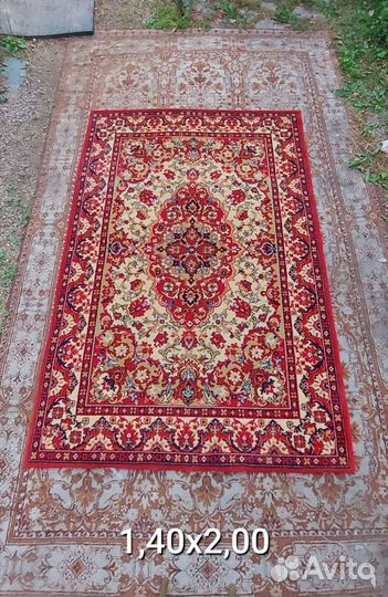 Ковер шерстяной 140х200. СССР