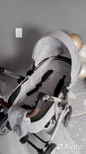 Коляска luxmom 3 в 1 б/у
