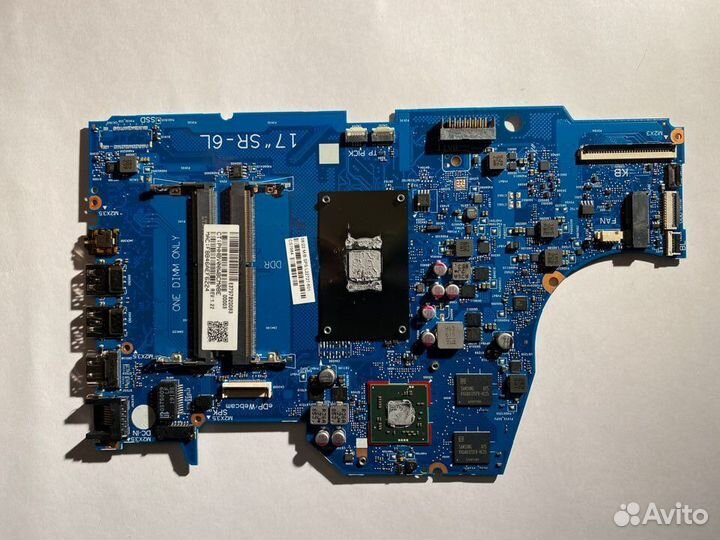 Мат плата от HP 17-ca0147ur/Radeon 530 gddr5